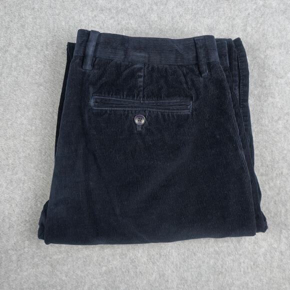 Banana Republic Other - Banana Republic Mens 32x34 Navy Blue Vintage Straight Fit Corduroy Pants